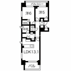 クリーンリバーフィネス北24条ステーションフロントの物件間取画像